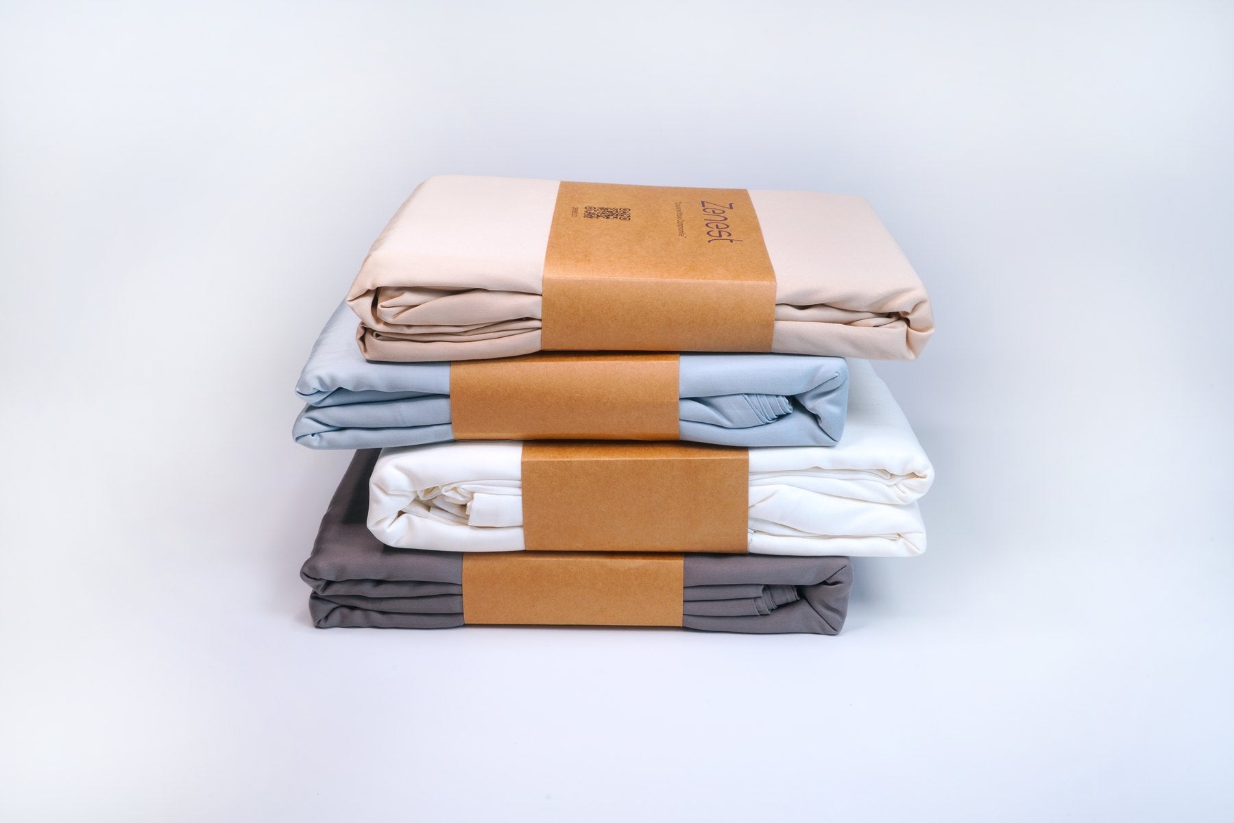 Zenest Mint Fiber Fitted Sheet in White